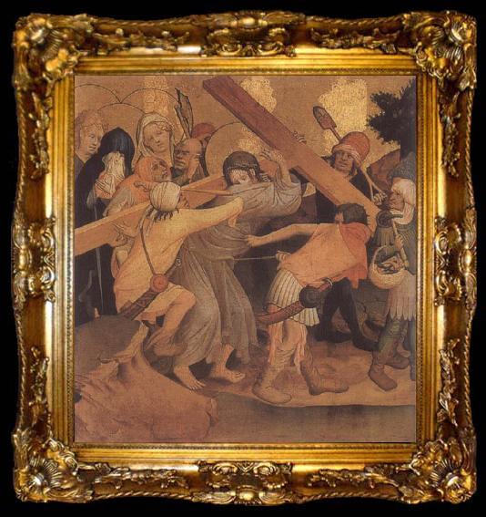 framed  Frater Francke Christ Carrying the Cross, ta009-2